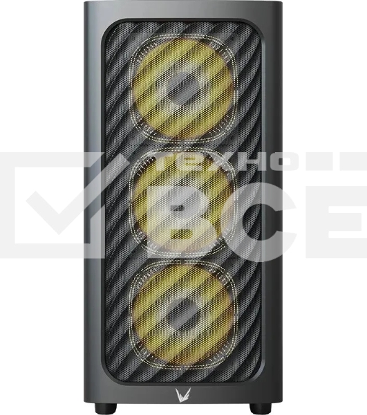 Корпус Aerocool / Formula Air Mesh G3 черный без БП mATX 4x120mm 2x140mm 2xUSB3.0 audio bott PSU