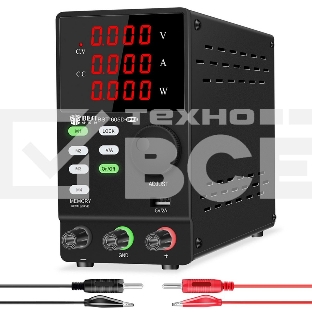 Лабораторный источник питания BESTOOL BST-605D 60В, 5А, цифровой дисплей, 1 канал