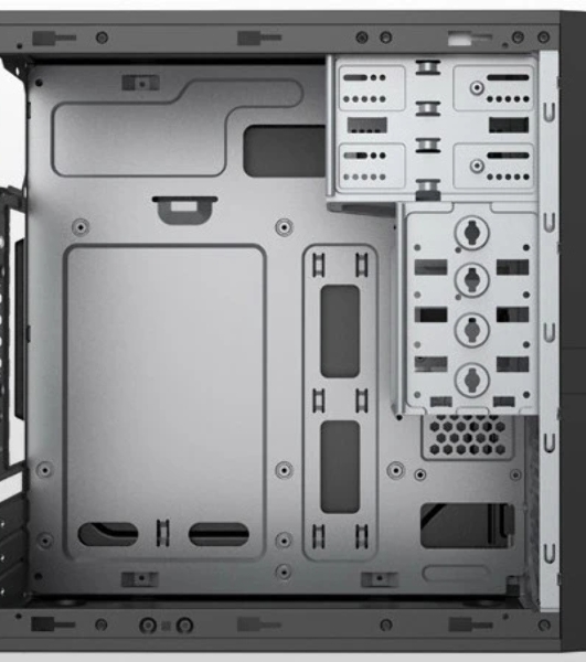 Компьютерный корпус Foxline FL-733(R)-FZ500R mATX, 2x5.25EXT, 2x3.5EXT, 5x3.5INT, 2xUSB 3.0, HDA, w/o FAN, w/450W ATX PSU, w/1.2m EU pwr cord