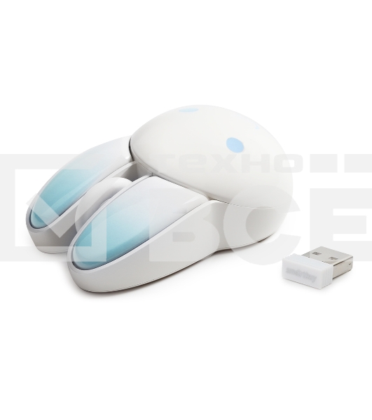 Мышь беспроводная Smartbuy (SBM-315AG-BU2) 315AG Bunny 2