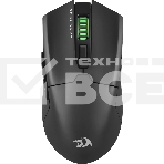 Мышь проводная игровая REDRAGON FYZU черная (USB, Pixart P3395, Huano, 6 кн., 26000 Dpi, RGb подсветка), фото 1