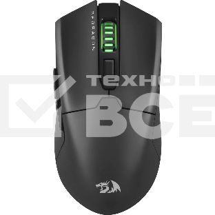 Мышь проводная игровая REDRAGON FYZU черная (USB, Pixart P3395, Huano, 6 кн., 26000 Dpi, RGb подсветка)