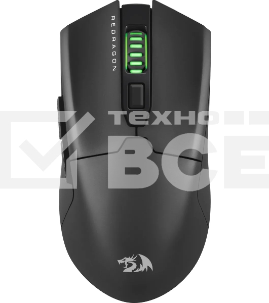 Мышь проводная игровая REDRAGON FYZU черная (USB, Pixart P3395, Huano, 6 кн., 26000 Dpi, RGb подсветка)