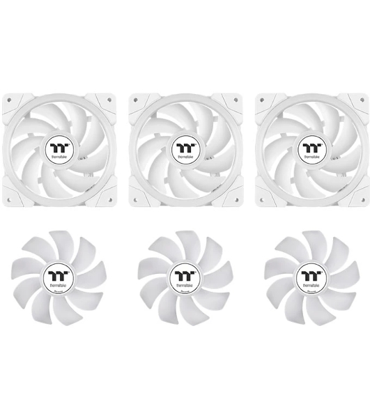 Система жидкостного охлаждения Thermaltake MAGFloe 360 Ultra Snow ARGB Soc-AM5/AM4/1200/1700/1851 белый 4-pin 30.6dB Al+Cu LCD Ret (CL-W433-PL12SW-A)