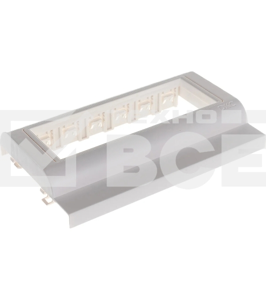 Рамка-суппорт DKC BRAVA PDA-3BN 100 под 6 модулей 10653