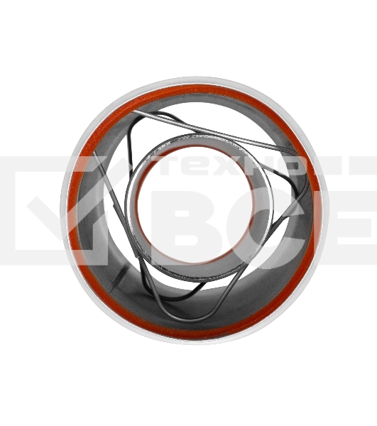 Удлинитель коаксиального дымохода раструбн. Royal Thermo 60/100, 250 мм