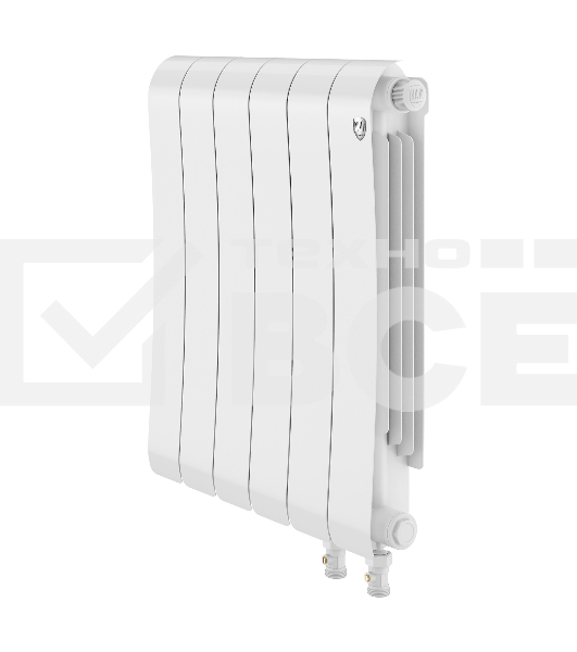 Радиатор Royal Thermo Infinity 500 Bianco Traffico VR80 - 6 секц.