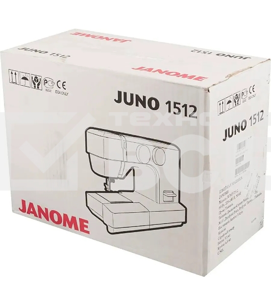 Швейная машина Janome Juno 1512 белый