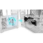 Корпус без блока питания Raijintek ATREUS BT7, Midi-Tower, TG, 7x120мм ARGB, 2xUSB-A 3.0 + 1xUSB Type-C , E-ATX, ATX, mATX, mITX White, фото3