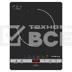 Плита Индукционная Hyundai HYC-0120 черный стеклокерамика (настольная), фото 1