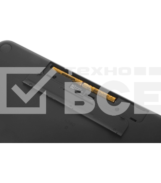 Клавиатура беспроводная Logitech K380 Multi-Device Bluetooth (920-007584) темно- серый- (заводская гравировка)