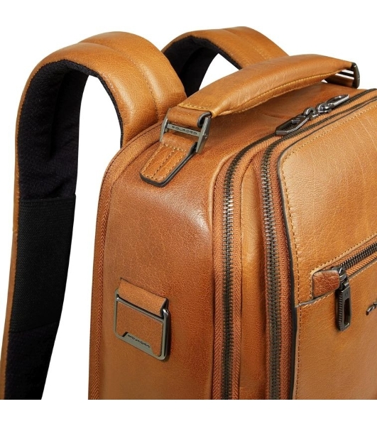 Рюкзак мужской Piquadro Solm CA7021S141/BE песочный кожа