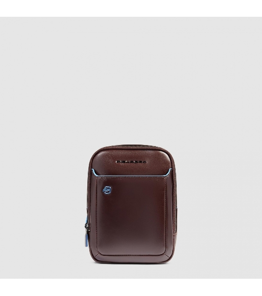Сумка кросс-боди мужская Piquadro Blue Square CA6811B2/MO коричневая натур.кожа