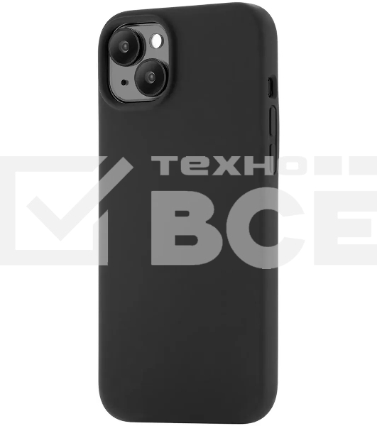 Чехол (клип-кейс) uBear для Apple iPhone 15 Plus Touch Mag Case with MagSafe черный (CS270BL67TH-I23M)