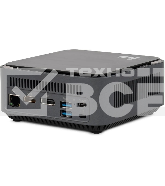 Неттоп IRU 110ALCN N100 (0.8) 8Gb SSD256Gb UHDG Windows 11 Professional GbitEth WiFi BT черный (2012495)