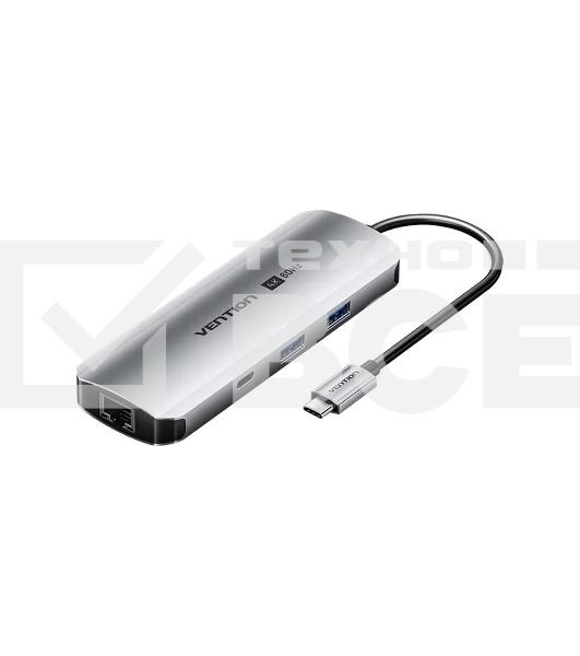 Мультифункциональный хаб Vention USB Type C 9 в 1