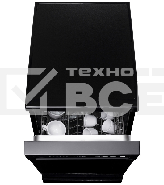 Посудомоечная машина DeLonghi DDWS09S Erea, черный, 45 см