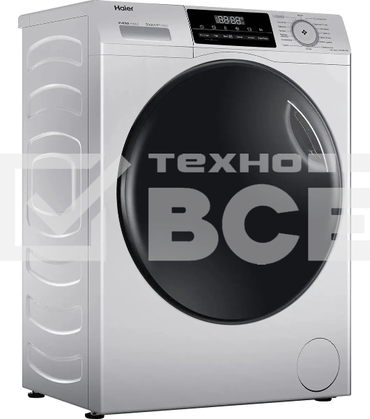 Стиральная машина Haier HWD70-BP14929S серебристый, загрузка фронтальная 7 кг, 4 кг - сушка, 1400 об/мин, класс: B