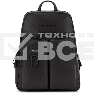 Рюкзак унисекс Piquadro Harper CA3869AP/N черный натур.кожа