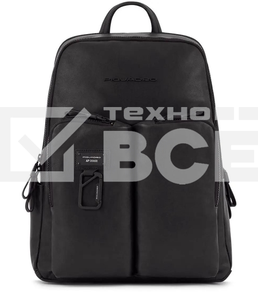 Рюкзак унисекс Piquadro Harper CA3869AP/N черный натур.кожа