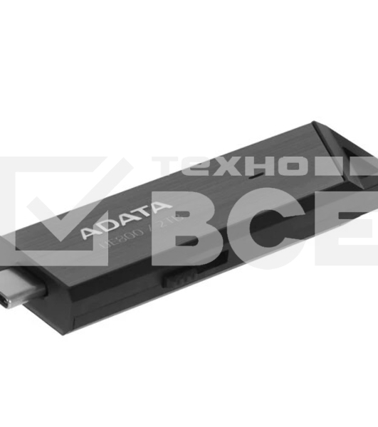 Флешка USB ADATA Elite UE800 (AELI-UE800-2T-CSG), 2Тb, USB 3.2/TypeC, R/W 1000/1000, серый