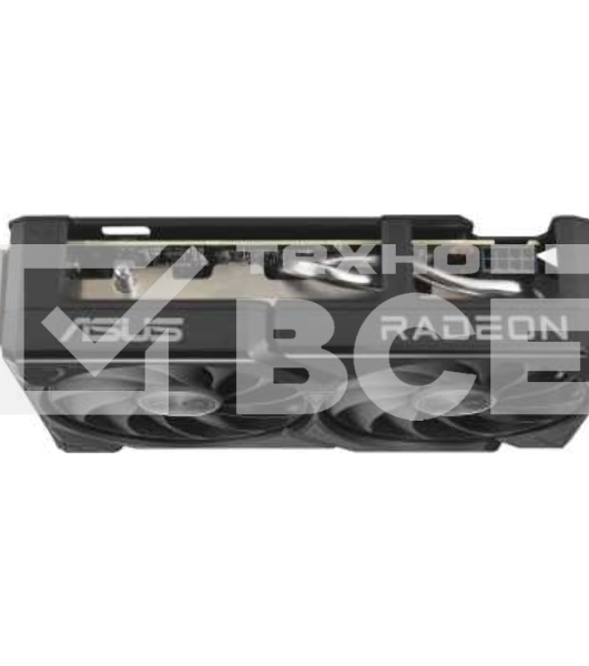 Видеокарта Asus PCI-E 5.0 DUAL-RX9060XT-8G AMD Radeon RX 9060XT 8Gb 128bit GDDR6 2550/20000 HDMIx1 DPx2 HDCP Ret