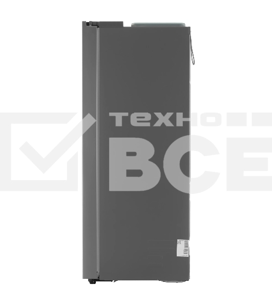 Холодильник LG GC-B257KMHW серебристый двухкамерный 422/206 л., морозилка сбоку, No Frost, Side by Side