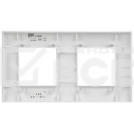 Рамка 2-ая SK-F02W IEK SKANDY Арктический белый, фото4