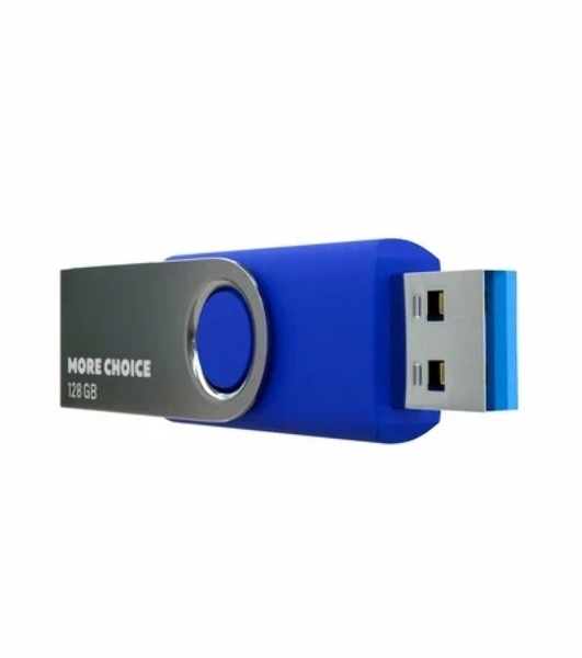 Флешка USB More Choice MF128-4 USB 128Gb 2.0 синий