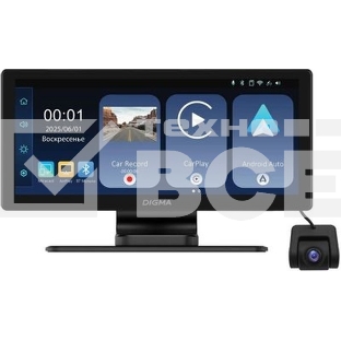 Автомобильный монитор Digma Smart Play 1200 Dual 8.9' 600x1024