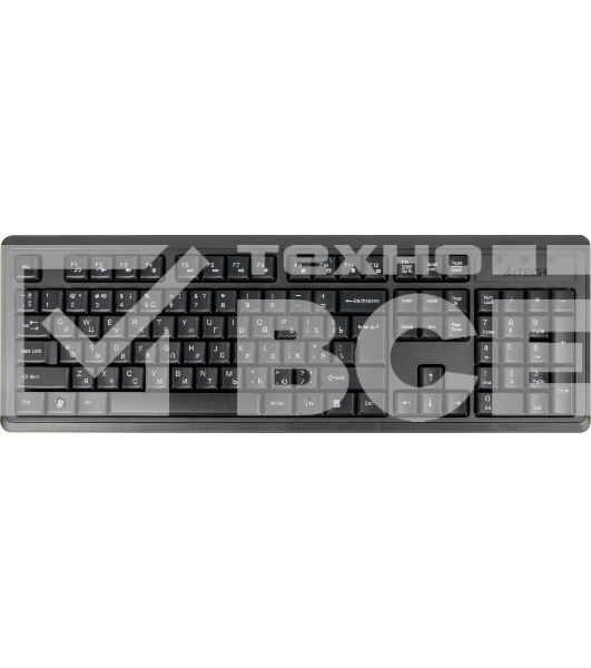 Комплект клавиатура+мышь A4Tech 4200N беспроводной, USB, 1000 DPI, чёрный