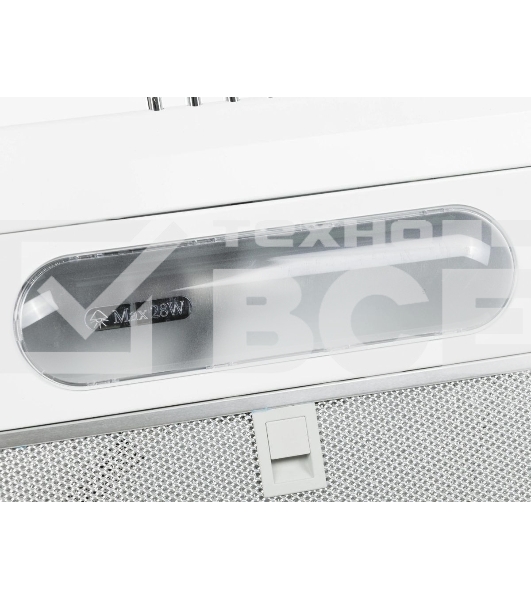 Вытяжка каминная Maunfeld Aire 50 белая, 50 см, 500 куб. м/ч, 48 дБ