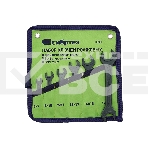 Набор ключей рожковых Сибртех 6 - 19 мм, 6 шт., CrV, фосфатированные, ГОСТ 2839, фото 1