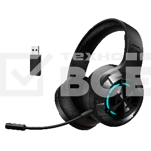 Гарнитура Edifier G30S чёрный, беспроводная, Bluetooth / USB, до 13.5 ч, подсветка