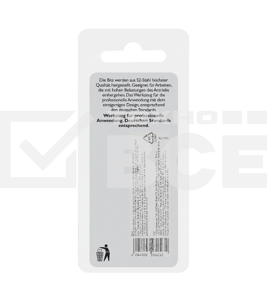 Бита Gross Torx 20х50 мм, сталь S2, шестигр., 2 шт.