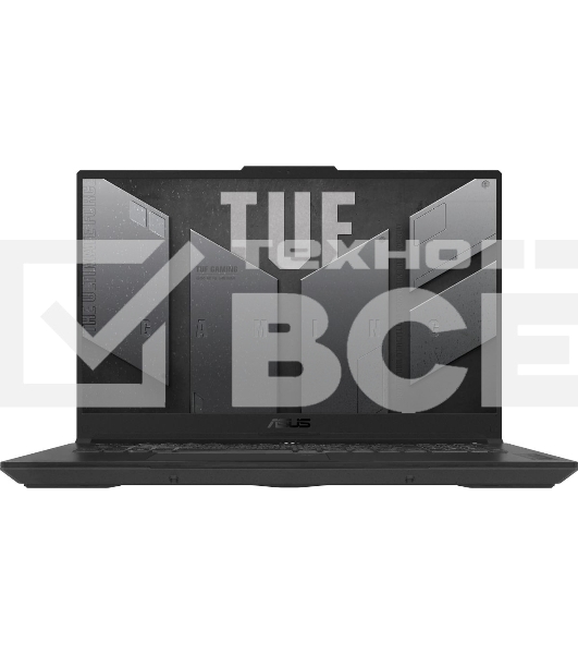 Ноутбук ASUS TUF Gaming FA707NUG-HX182/17.3'/IPS/AMD Ryzen 7 7445HS/16Gb/512Gb SSD/NVIDIA GeForce RTX 4050 6Gb/Windows 11 Pro/серый/2.6kg