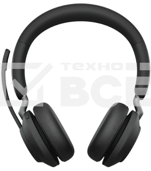 Гарнитура Jabra Evolve2 65 чёрный, беспроводная, Bluetooth, до 35 ч, подсветка
