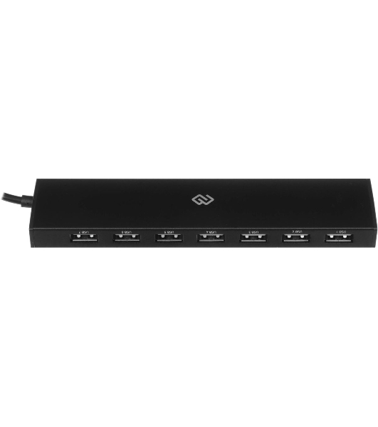 USB-концентратор Digma HUB-7U2.0-UC-B, USB-C, USB 2.0 7 портов, USB
