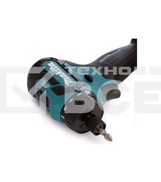 Дрель-шуруповерт MAKITA DF032DWME 187264б\щ 10.8в 2х4ачli-ion(слайд) 6-ти гр1\4'' 0-450\0-1500\м