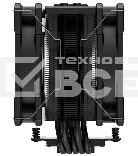 Кулер для процессора ID-COOLING SE-225-XT-BLACK-V2 черный 120мм алюминий+медь 1800rpm 35.2db 4-pin 220W 154мм