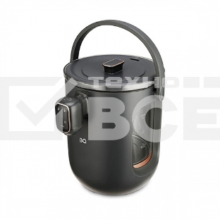 Термопот BQ TP314 черный, Мощность 1450 Вт, Объем 3 л, 6 температурных режимов, Электрическая помпа