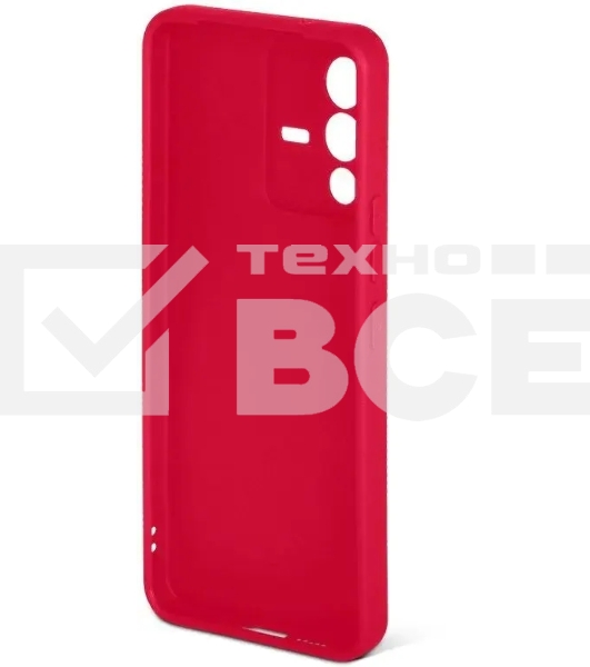 Чехол (клип-кейс) DF vCase-07 для Vivo V23 красный