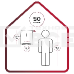 Водонагреватель Ariston Velis Lux Inox PW ABSE WIFI 50 2.5кВт 50л электрический настенный/серый, фото4