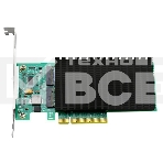Плата интерфейсная ACD ANM02PE08 PCIe x4 - to- 2x M.2 SATA card, фото 1