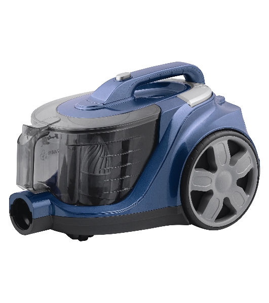 Пылесос BBK BV1901 синий/серый, 400/2200 Вт, уборка сухая, пылесборник контейнер 3 л