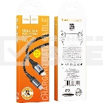 Кабель Hoco X102 Fresh iP USB Type-C (m)-Lightning (m) 1м черный коробка, фото6