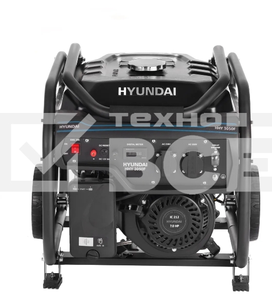 Электрогенератор бензиновый Hyundai HHY 3050F, 3.2 кВт, 69 дБ, 49 кг