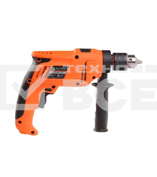 Дрель электрическая ударная PATRIOT FD 675H, 675Вт, 2800об/мин, 44800уд/мин, макс. диаметр сверления 13мм