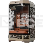 Корпус Thermaltake The Tower 300 Gravel Send коричневый без БП mATX 8x120mm 6x140mm 2xUSB3.0 audio bott PSU, фото3