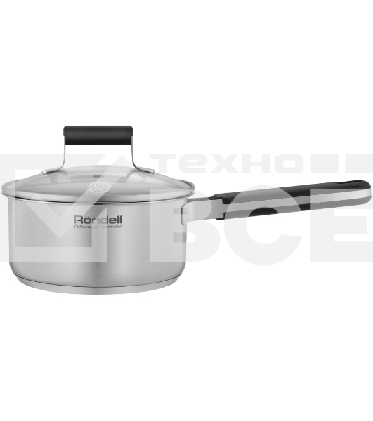 Ковш Rondell Bayoneta RDS-1806 1.3л. d=16см (с крышкой) стальной